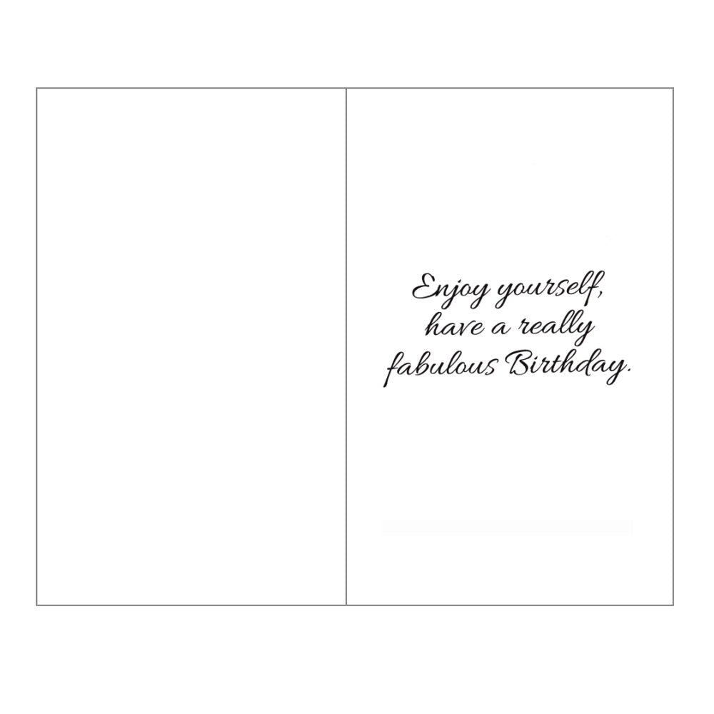 Birthday Card Age 100 Flowers