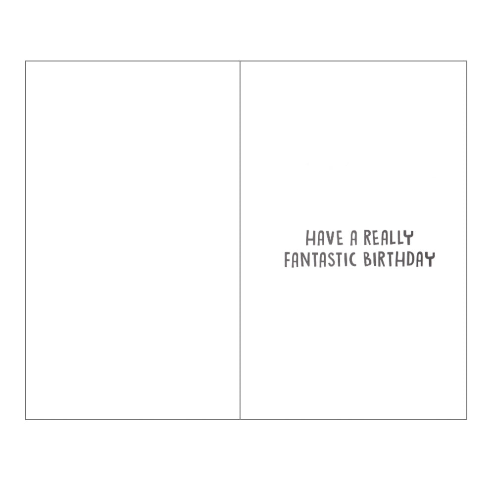 Front of this card features the multicoloured text "TEENAGER" "SPARKLE IT'S YOUR DAY" in a speech bubble surrounded by stars, on a dotted pink background.