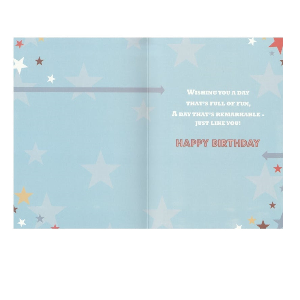 Front of this card features the text 'Happy Birthday WISHES For You!' on a brown background.