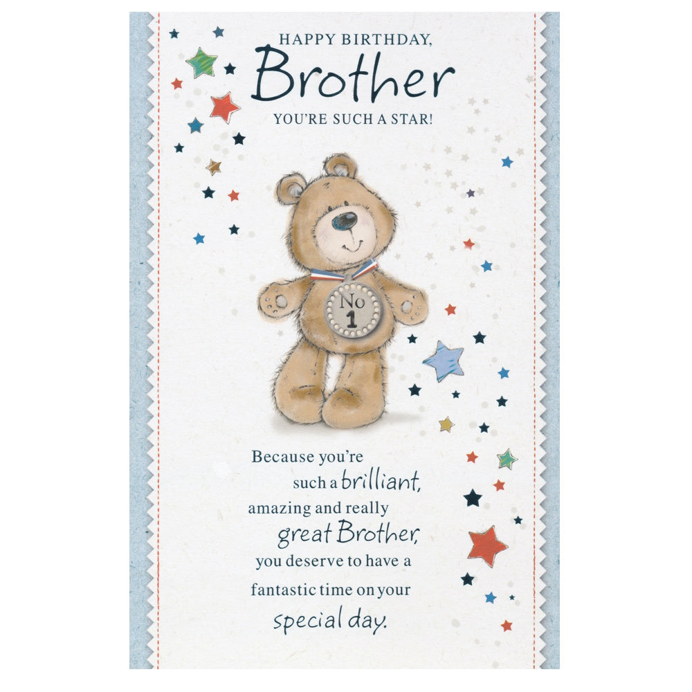 Birthday Card Brother SUCH A STAR!