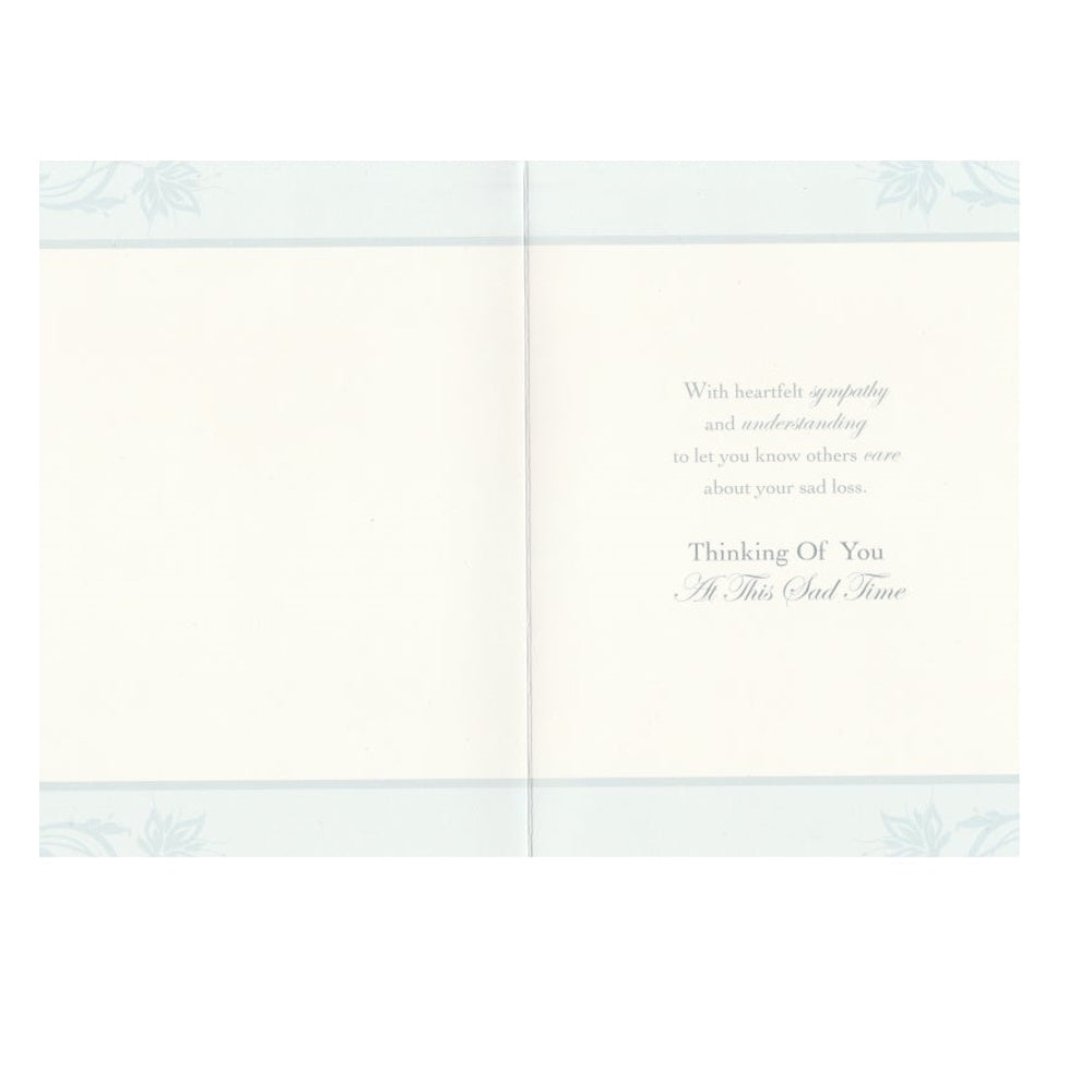 Sympathy Card Blue