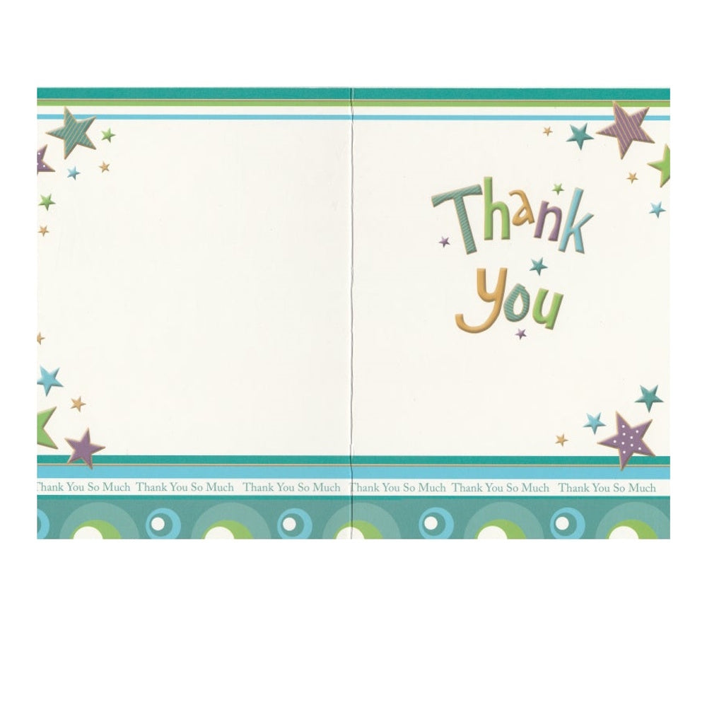 Thank You Card Green