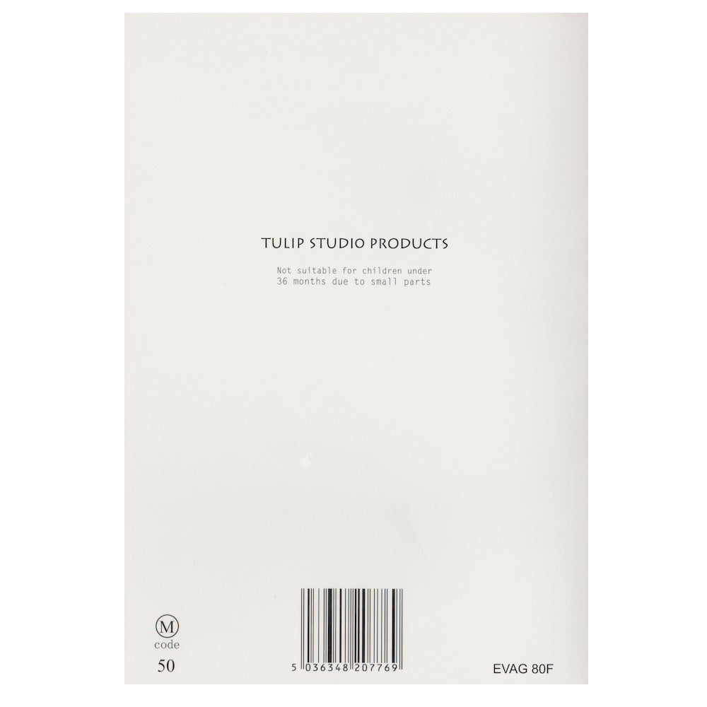 Front of this 5th birthday card features an illustration of a fox with presents and the text 'HAPPY 5 BIRTHDAY'.