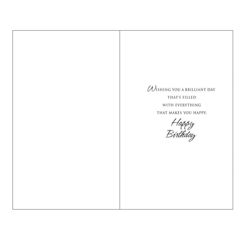 Front of this 60th birthday card features an illustration of a red radio and trowel, paired with a message.