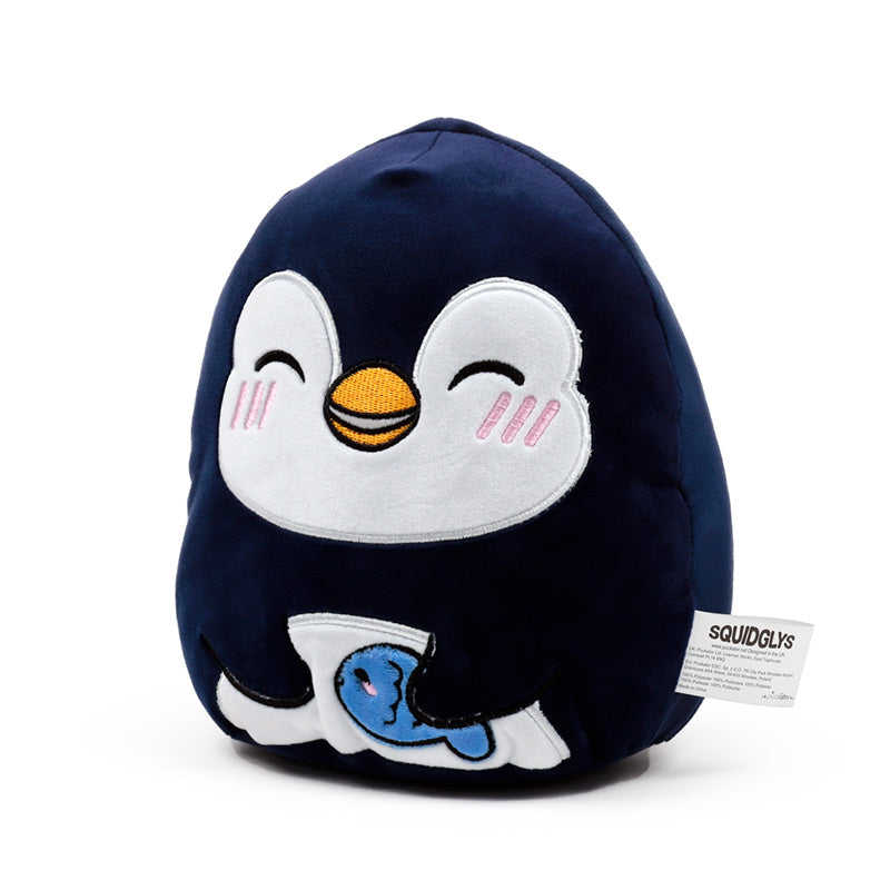 Squidglys Adoramals Ocean Nico the Penguin Plush Toy