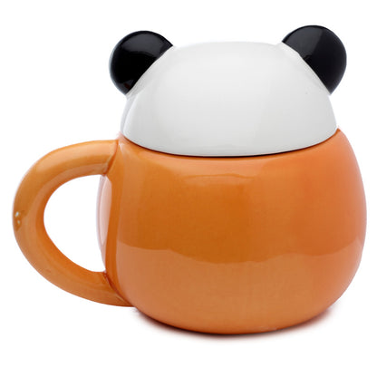 Adoramals Panda Peeping Lid Mug