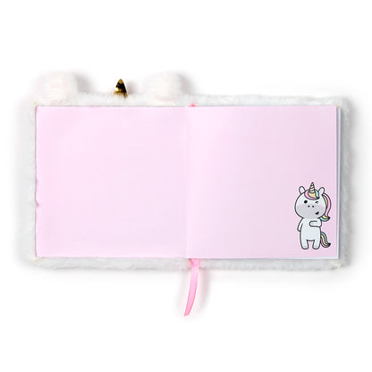 Fluffy Plush Notebook Adoramals Adoracorn Unicorn