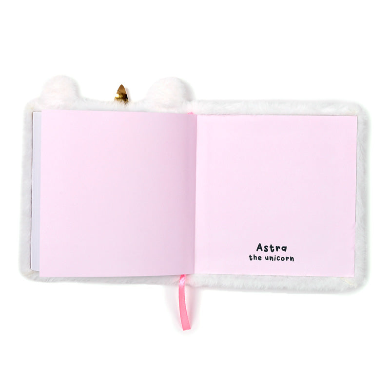 Fluffy Plush Notebook Adoramals Adoracorn Unicorn