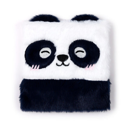 Fluffy Plush Notebook Adoramals Panda