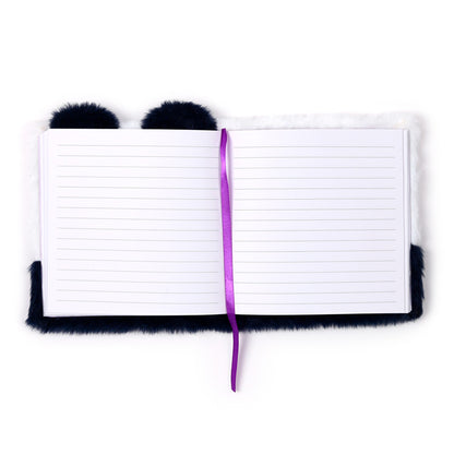 Fluffy Plush Notebook Adoramals Panda