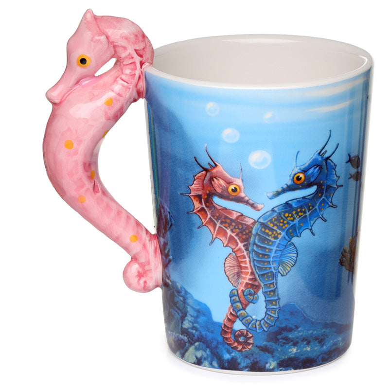 Seahorse Handle Mug