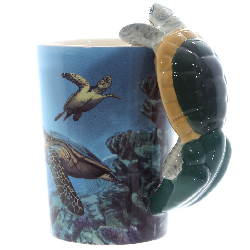 Turtle Handle Mug