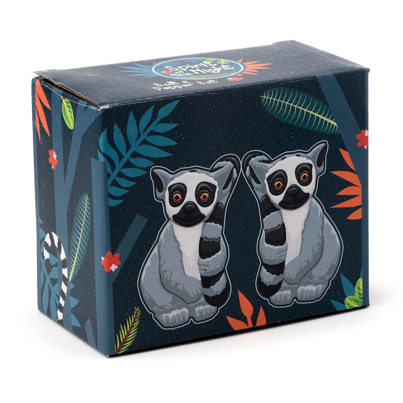 Lemur Ceramic Salt & Pepper Set