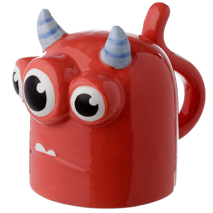 Red Monstarz Monster Upside Down Mug