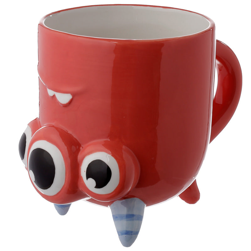 Red Monstarz Monster Upside Down Mug