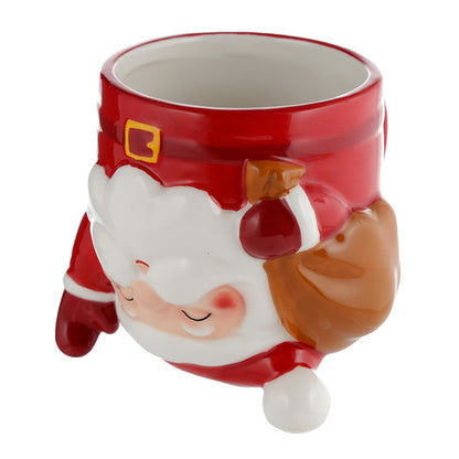 Santa Christmas Upside Down Mug