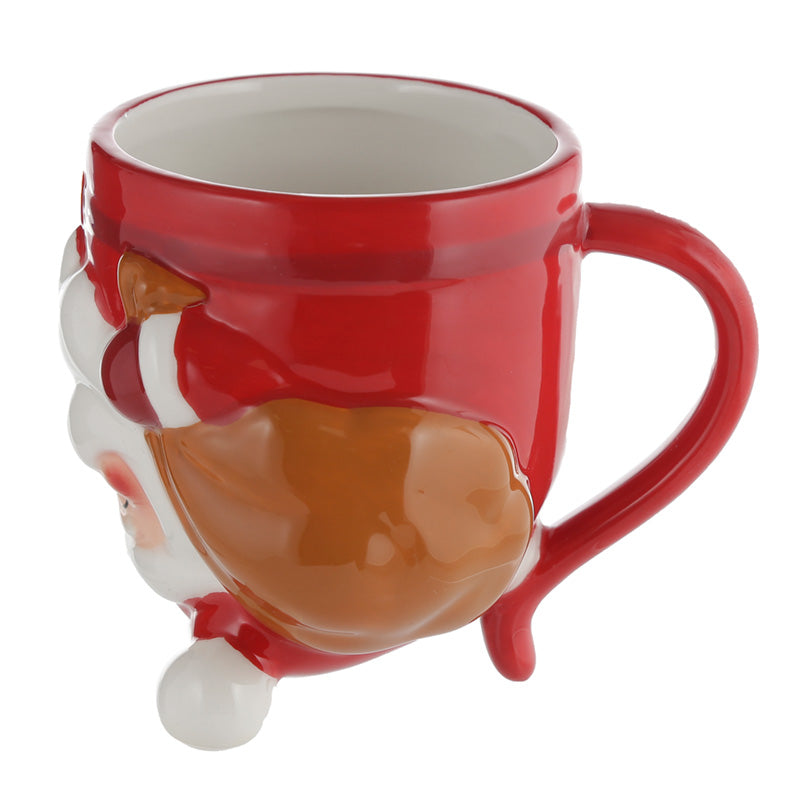 Santa Christmas Upside Down Mug