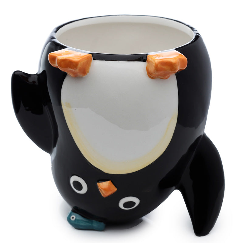 Huddle Penguin Upside Down Mug