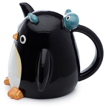 Huddle Penguin Upside Down Mug