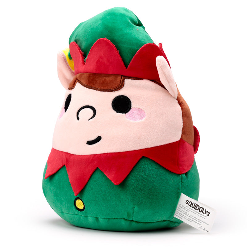 Squidglys Christmas Austin the Elf Plush Toy