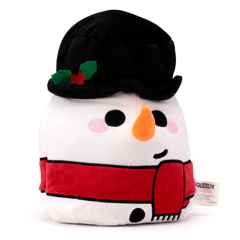 Squidglys Christmas Cole the Snowman Plush Toy