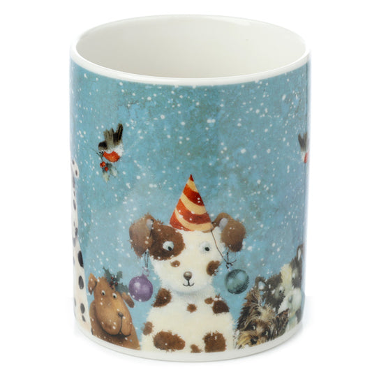 Jan Pashley Dogs Christmas Mug