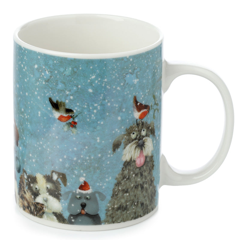 Jan Pashley Dogs Christmas Mug