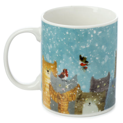 Jan Pashley Cats Christmas Mug