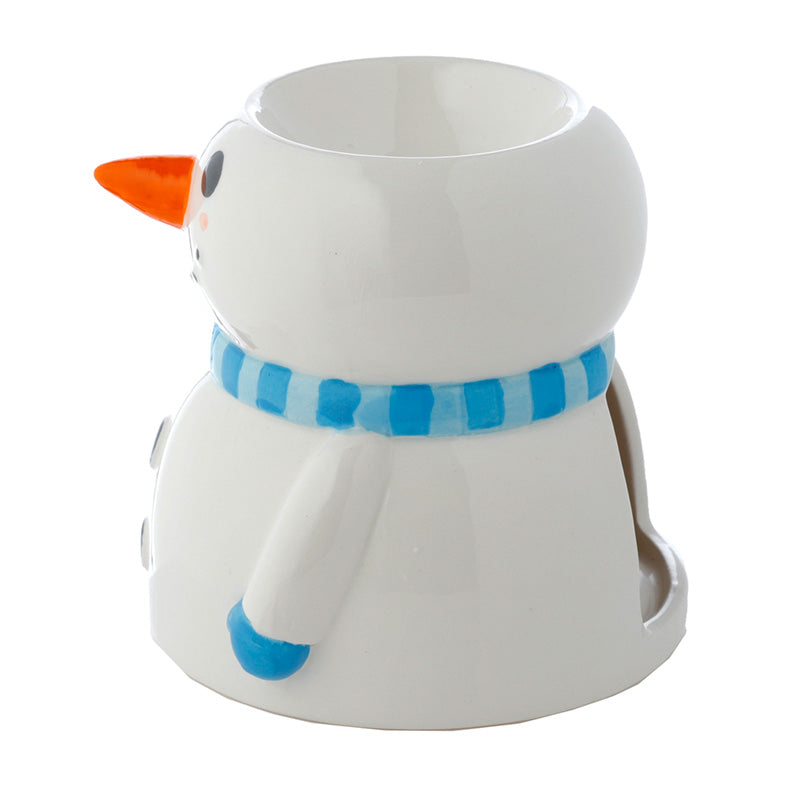 Ceramic Snowman Christmas Oil Burner