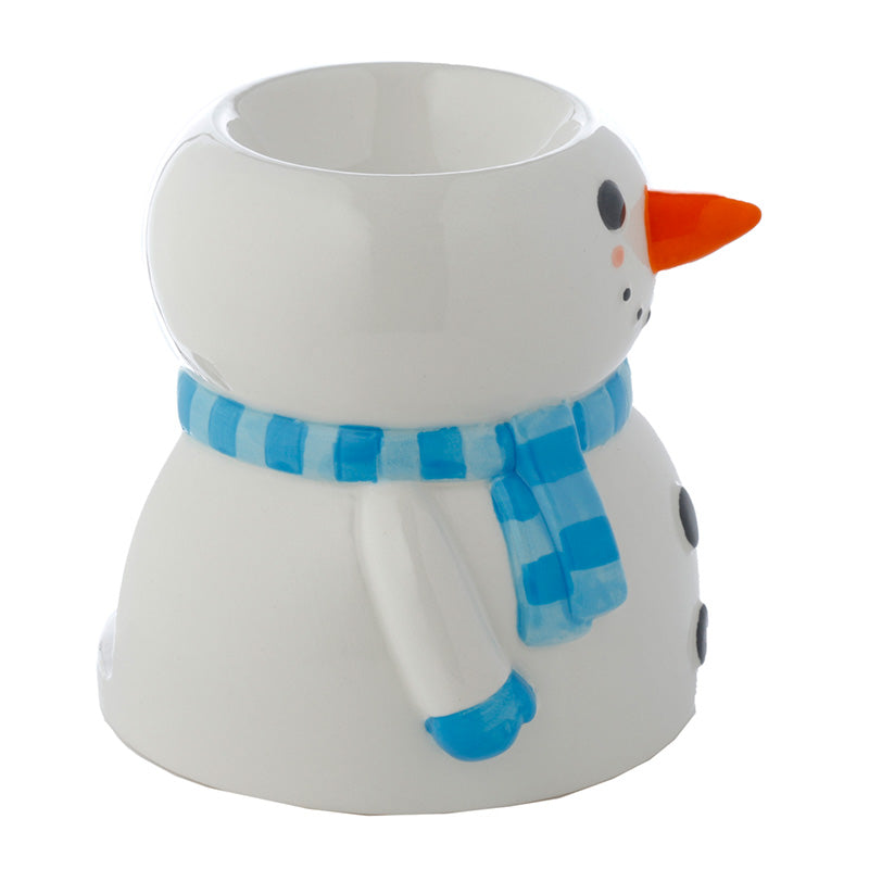 Ceramic Snowman Christmas Oil Burner