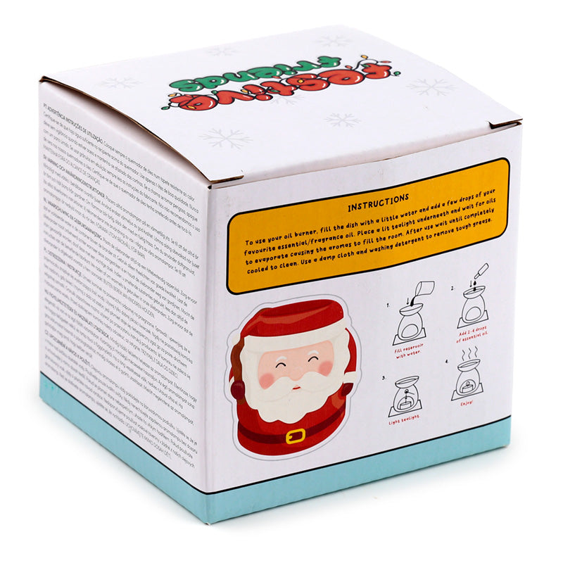 Ceramic Santa Christmas Oil Burner