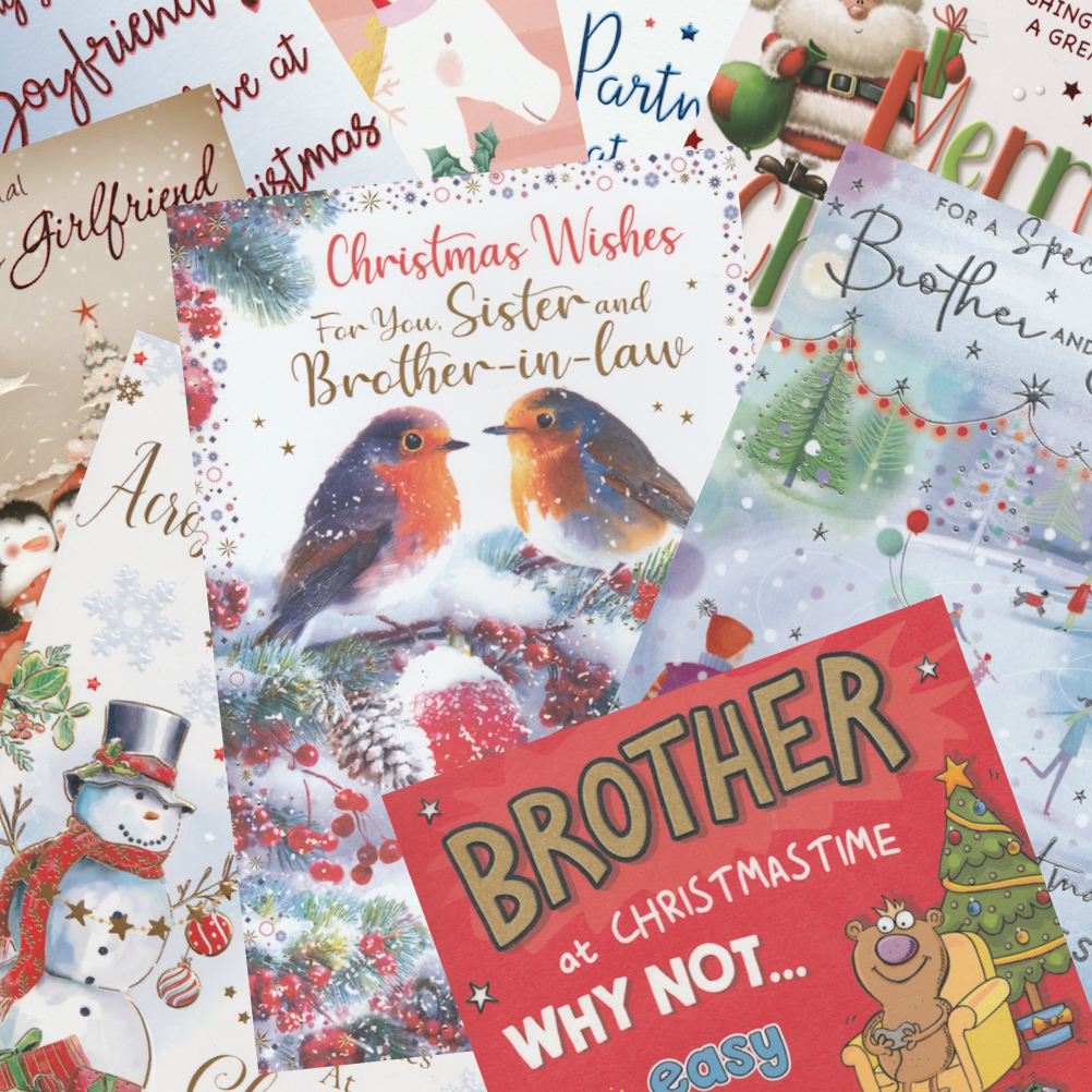Example card for Christmas Cards