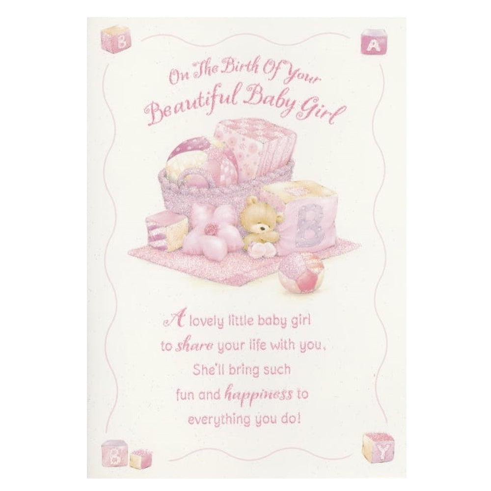 Baby Card Baby Girl Beautiful