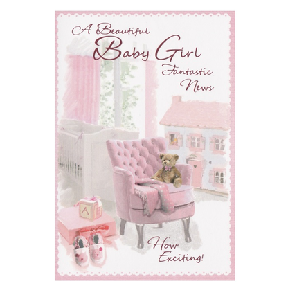 Baby Card Baby Girl