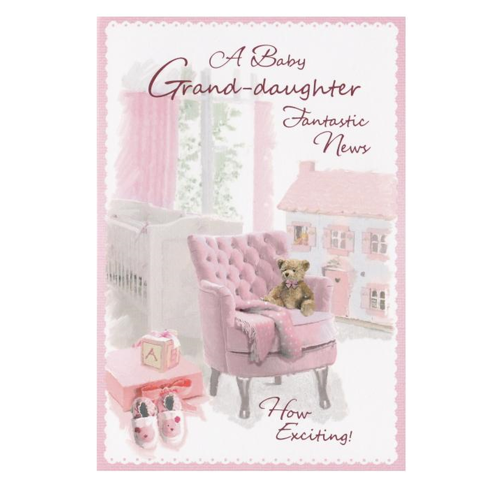 Baby Card Grand-Daughter Fantastic