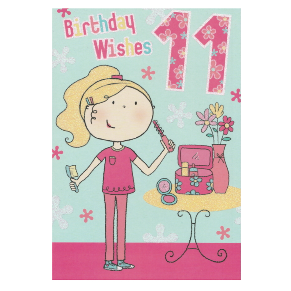 Birthday Card Age 11 Wishes