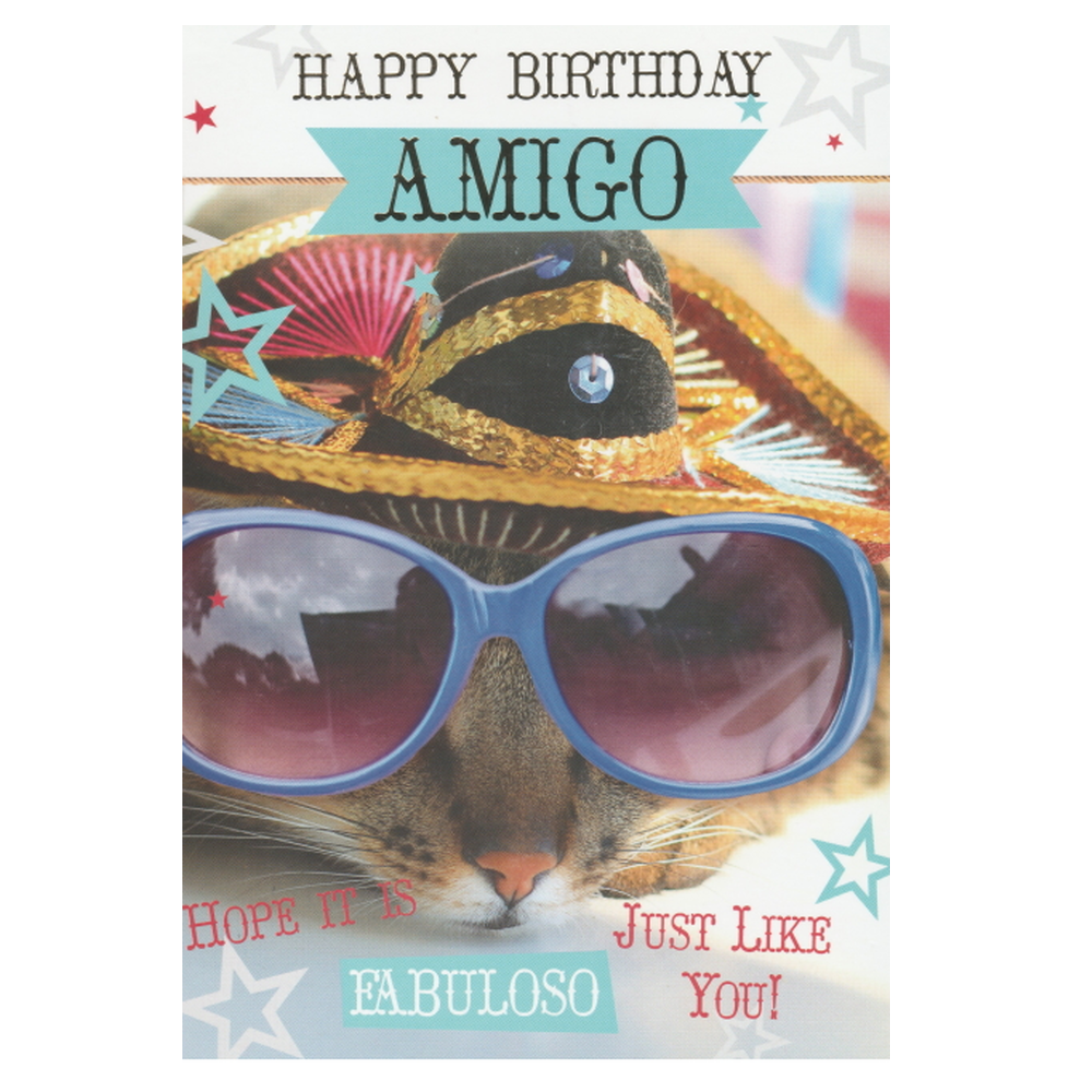 Birthday Card AMIGO