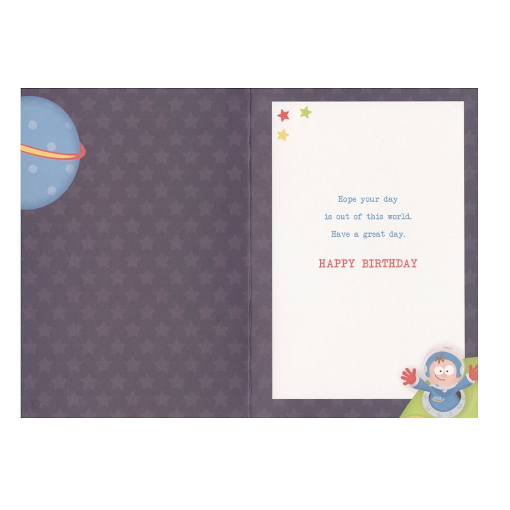 Birthday Card Astronaut