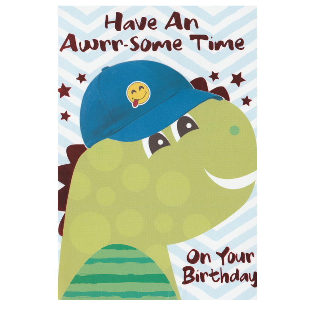 Birthday Card Awrr-Some Time