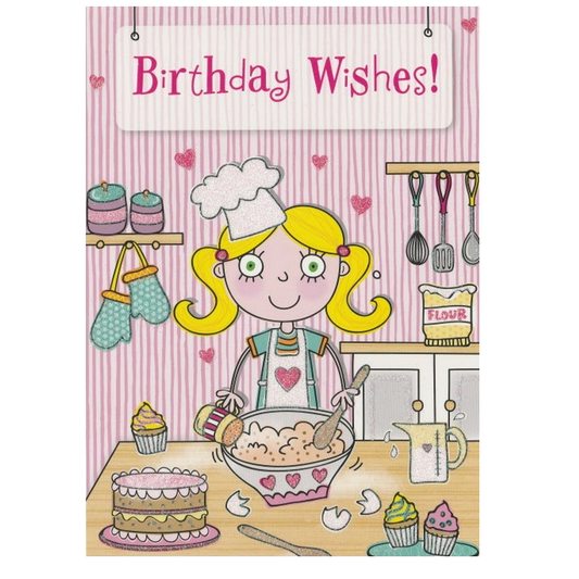 Birthday Card Bake