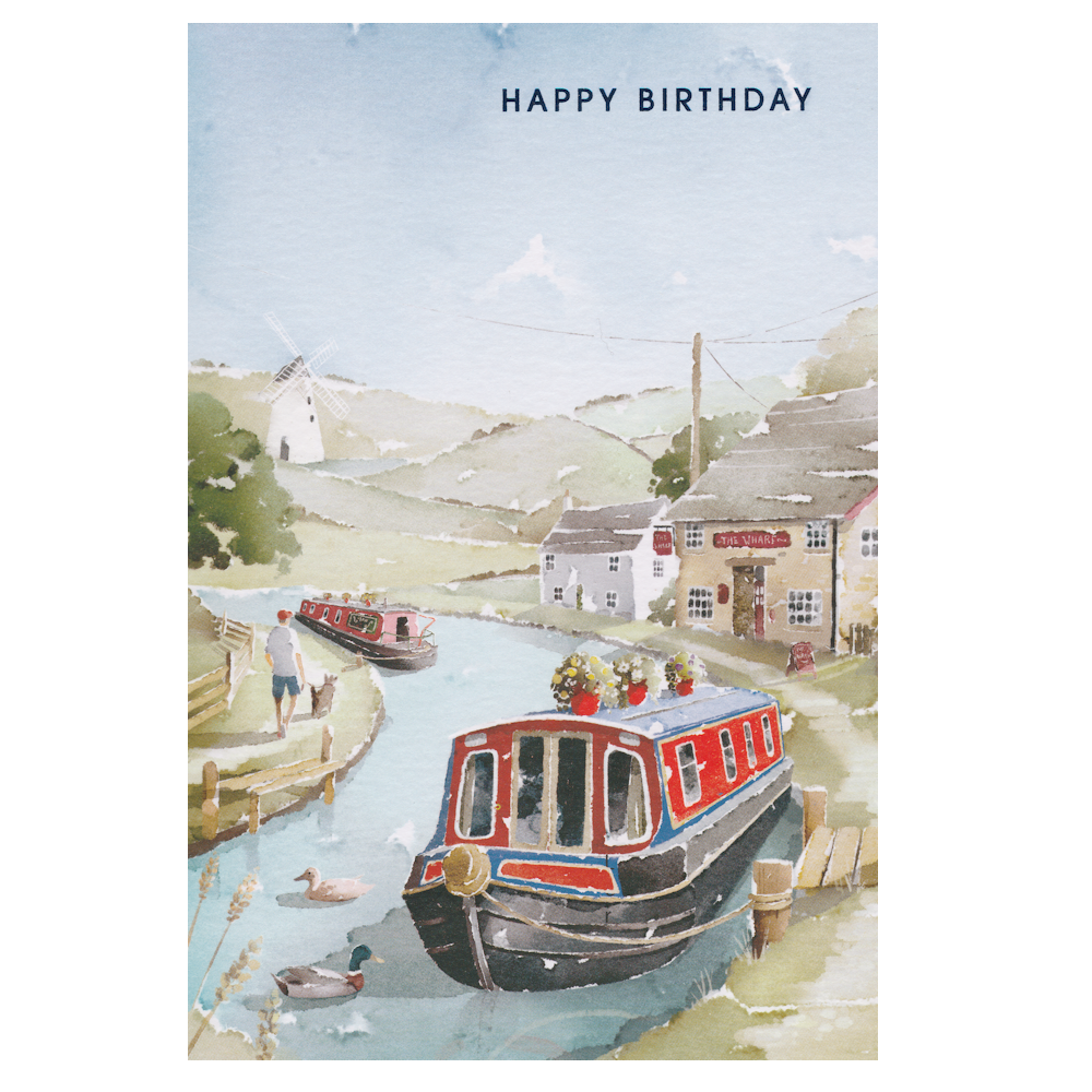 Birthday Card Barge