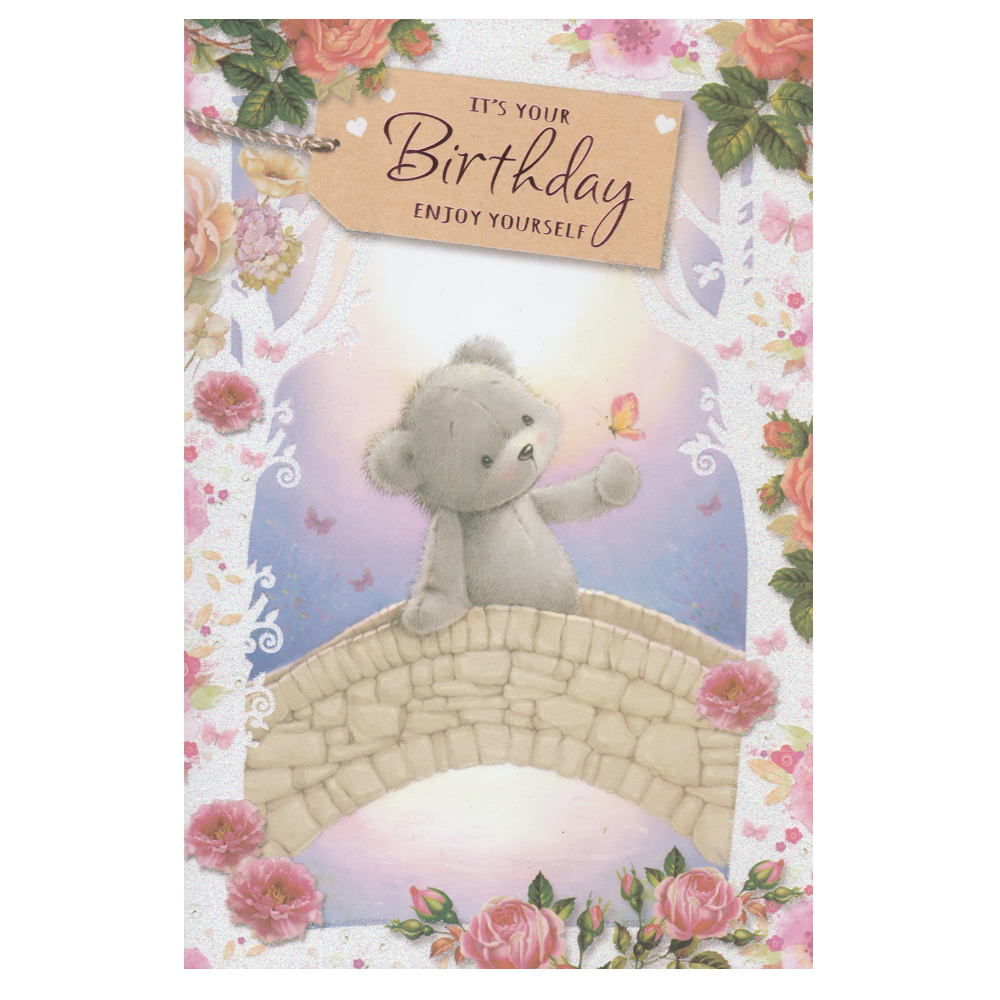 Birthday Card Bear Bridge