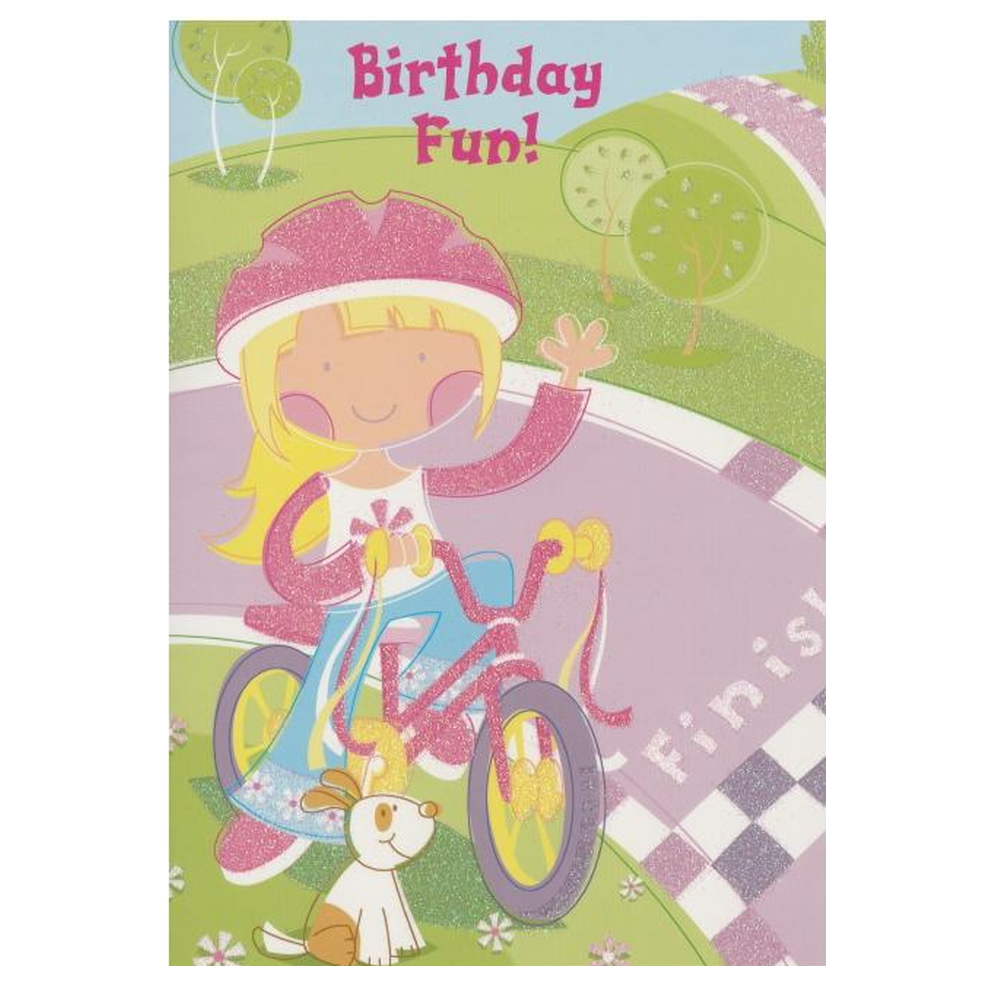 Birthday Card Bicycle