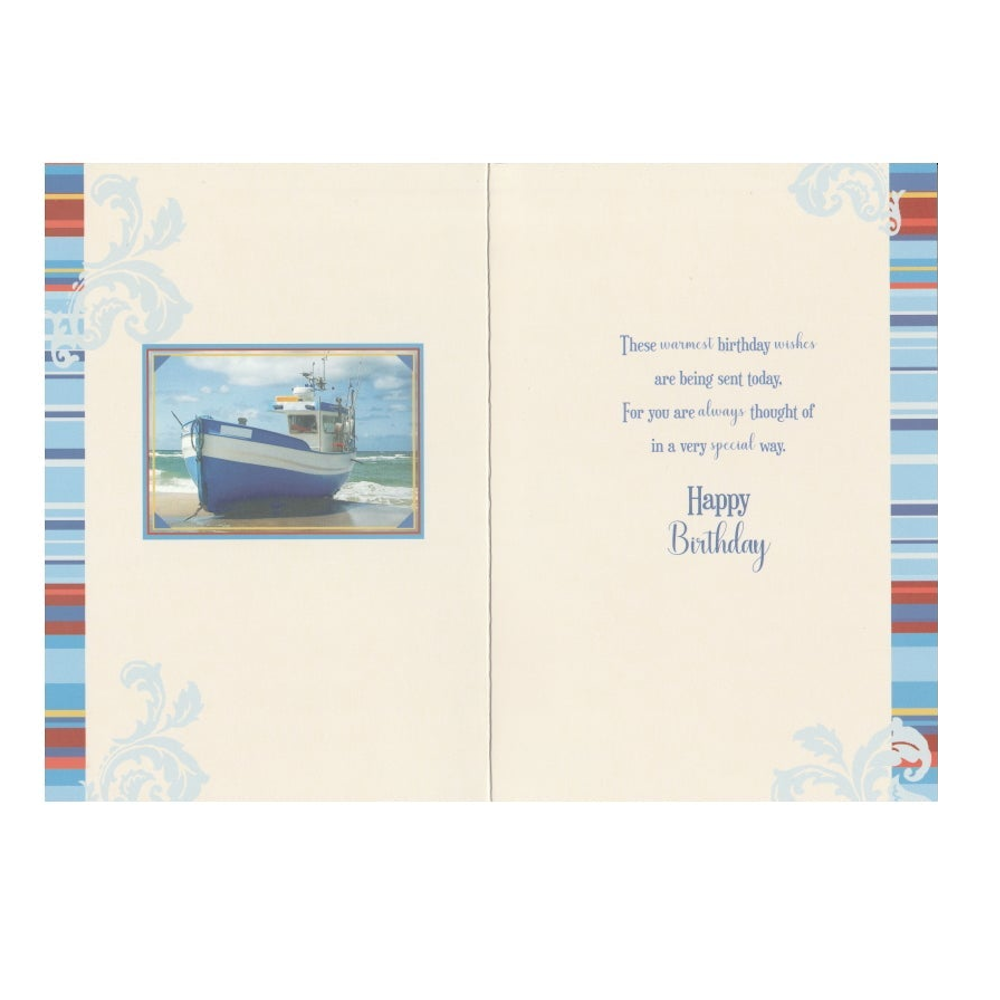 Birthday Card Big Boat