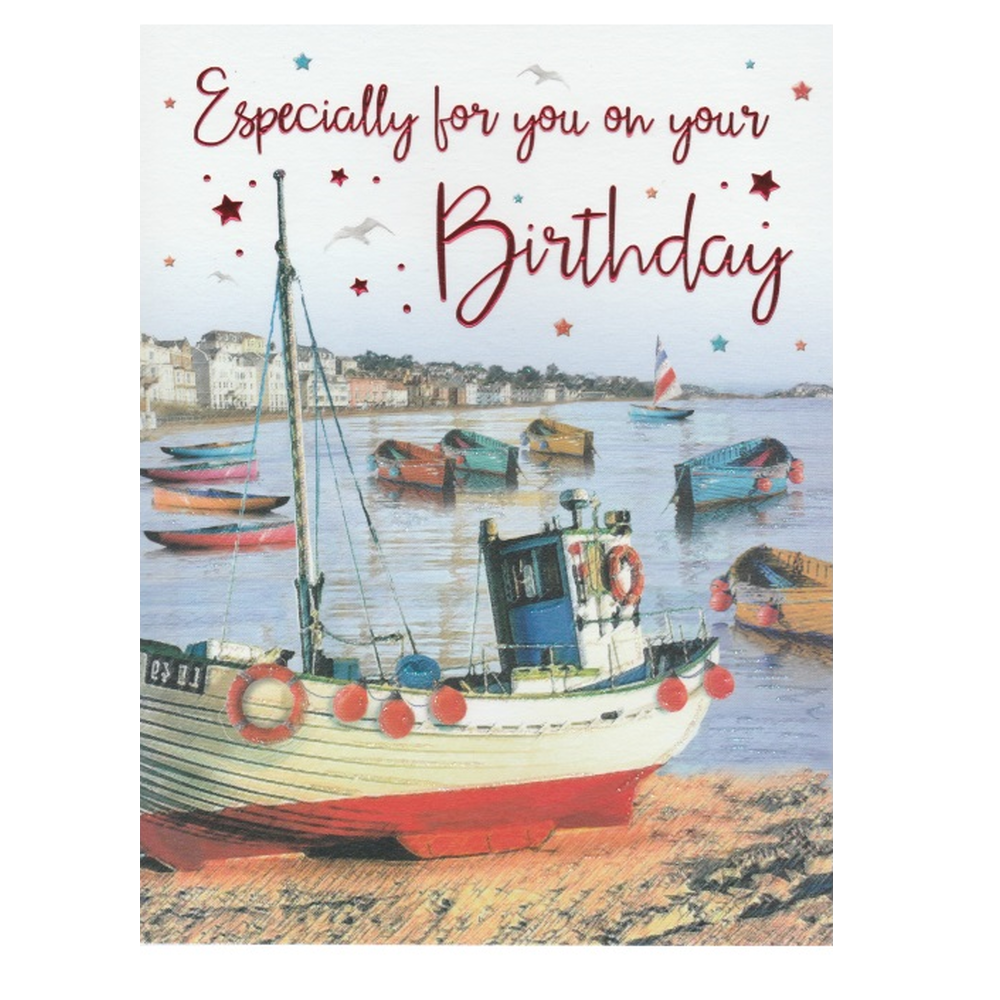 Birthday Card Boats