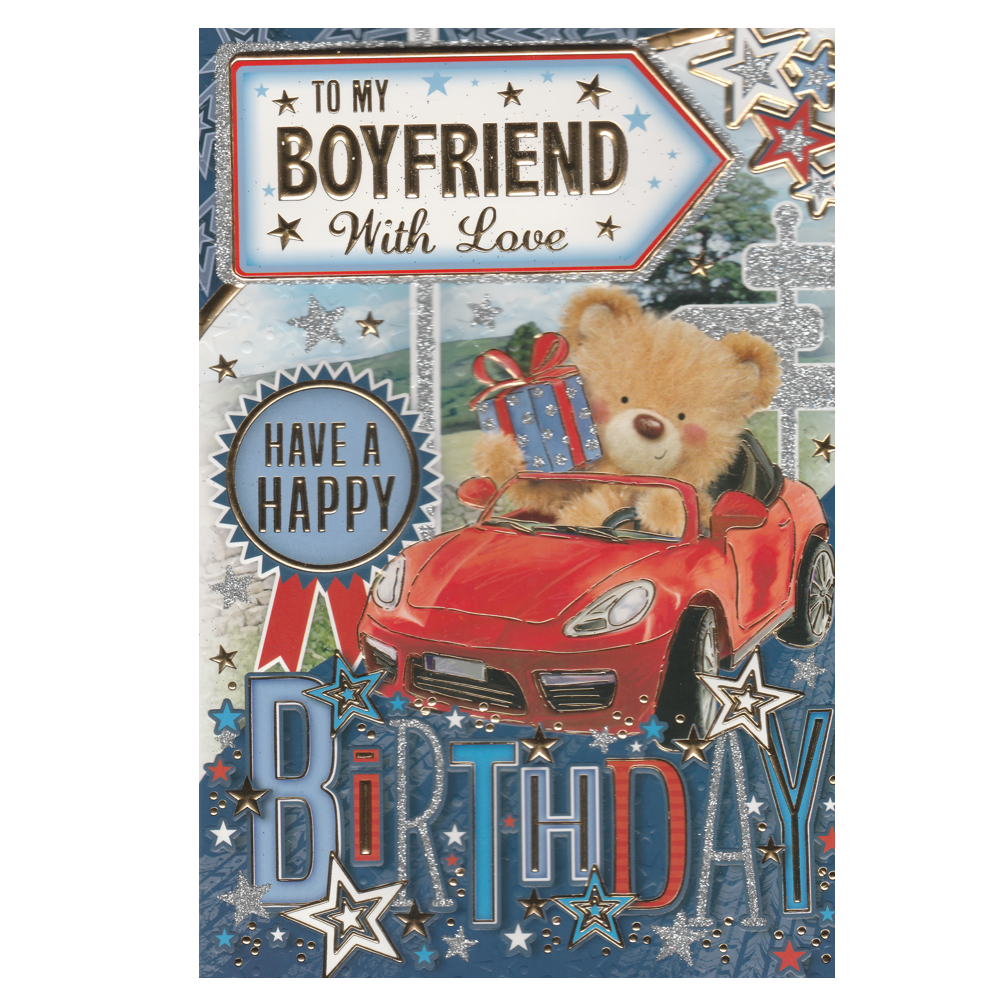 Birthday Card Boyfriend With Love