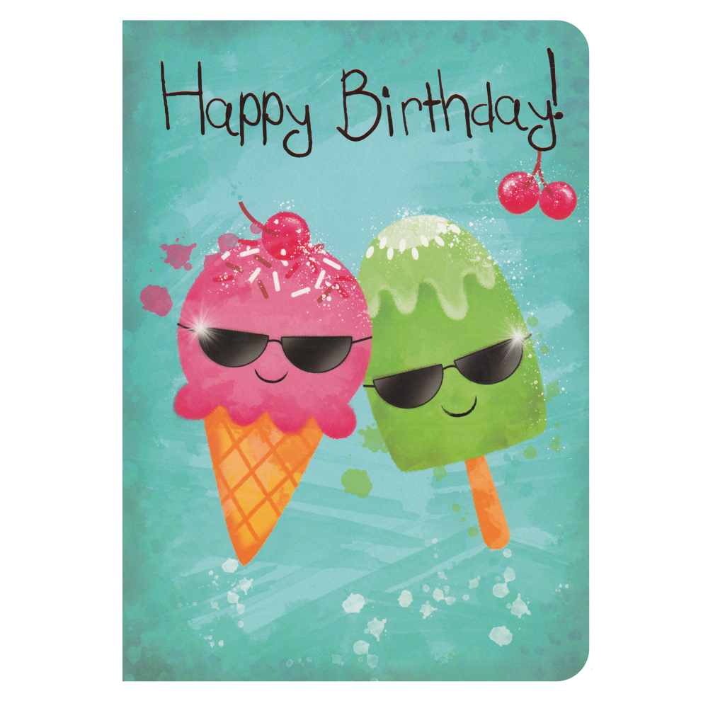 Birthday Card Cherries