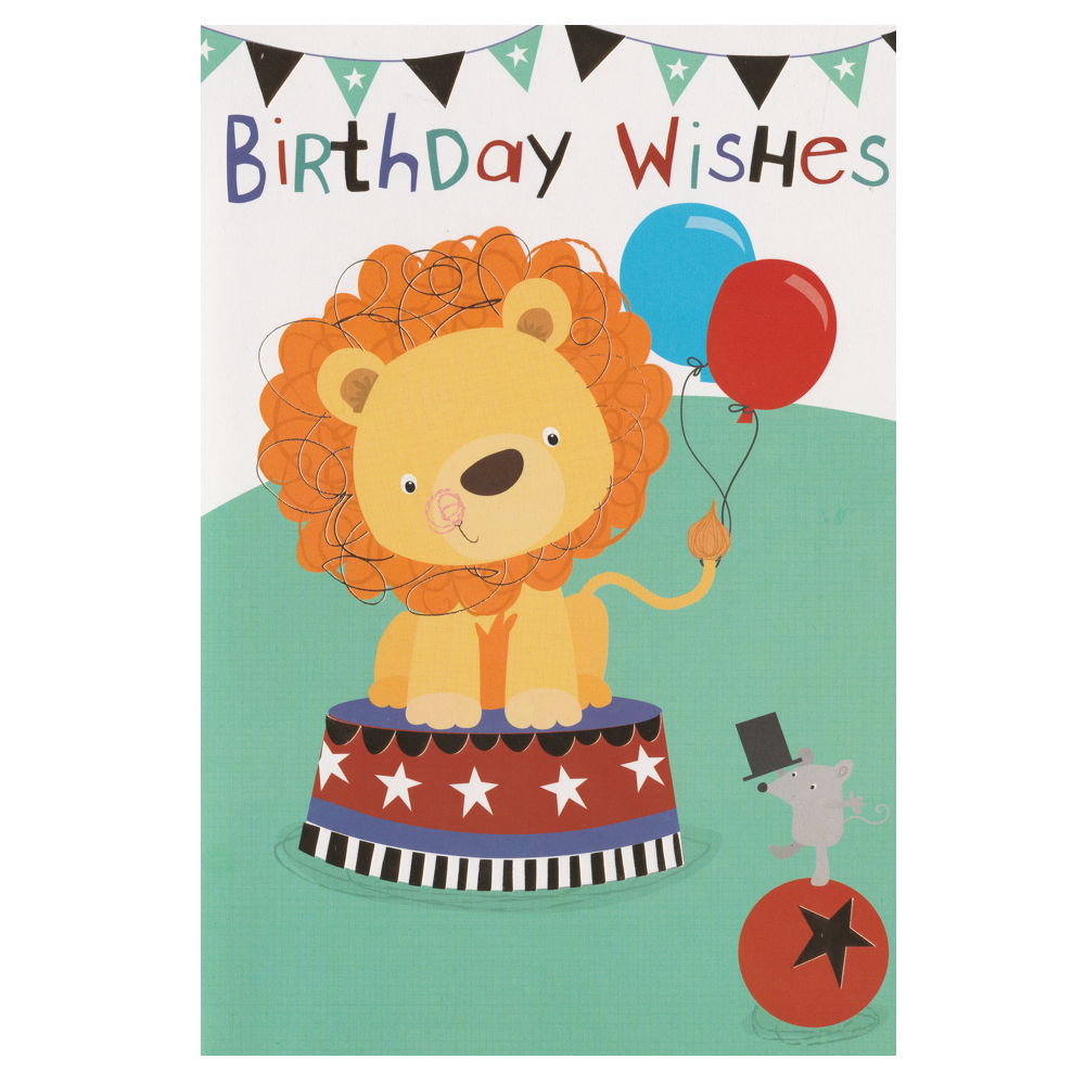 Birthday Card Circus