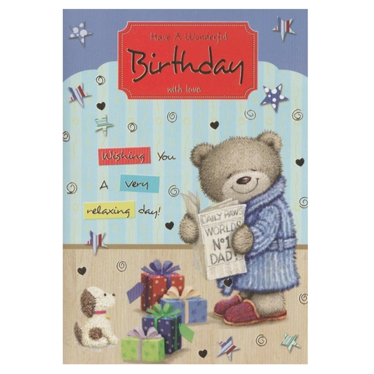 Birthday Card Daily Paws