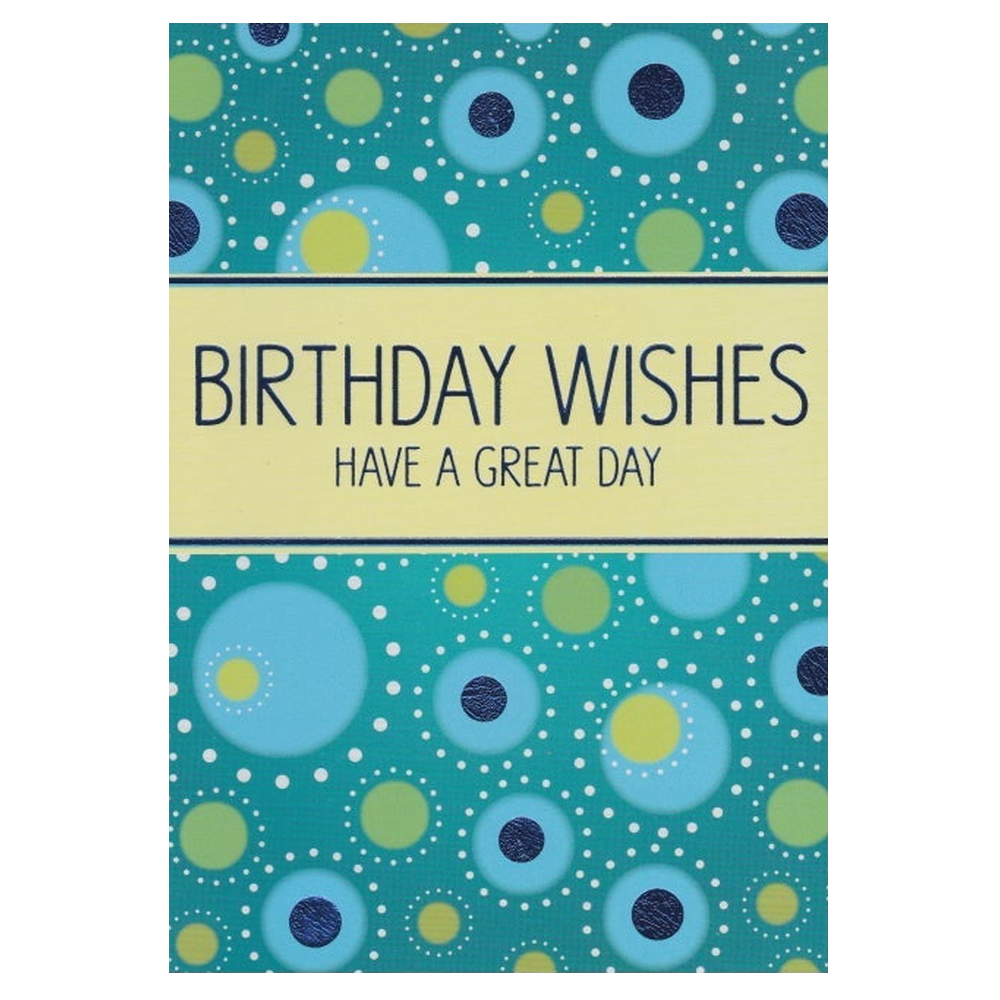 Birthday Card Dots